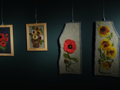 Wernisaż wystawy "Filc i wstążka w obrazie"-DSCF6191.jpg